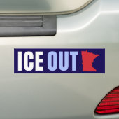 ICE OUT Anti Trump Autoaufkleber (Auf Auto)