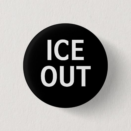 ICE OUT BUTTON (Vorderseite)