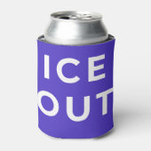 ICE OUT Can Cooler | Immigration Justice Protest Dosenkühler (Kanne Vorderseite)