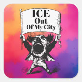 ICE Out of My City Sticker (Vorderseite)