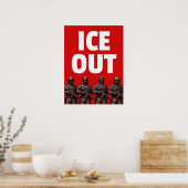 ICE OUT poster sign and download,  (Küche)