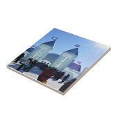 Ice Palace in Carnaval de Quebec, Kanada Fliese (Seite)