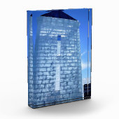 Ice Palace in Carnaval de Quebec, Kanada Fotoblock (Links)