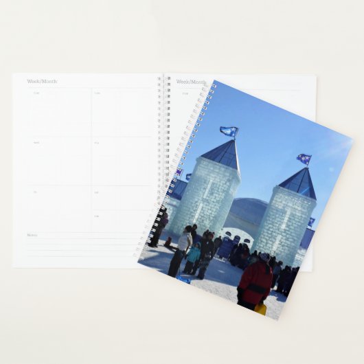 Ice Palace in Carnaval de Quebec, Kanada Planer (Anzeige)