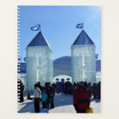 Ice Palace in Carnaval de Quebec, Kanada Planer (Vorderseite)