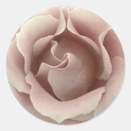 ICE PINK Rose - Hochzeitlicher Umschlag Aufkleber