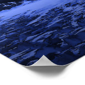 Ice Plume Jupiter Moon Europa Concept Art Poster (Ecke)