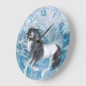 Ice Pony Wall Uhr (Winkel)