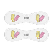 Ice Pop Cartoon Illustration Baseball (Paneele)