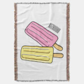 Ice Pop Cartoon Illustration Decke (Vorderseite Vertikal)
