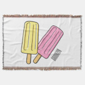 Ice Pop Cartoon Illustration Decke (Vorderseite)