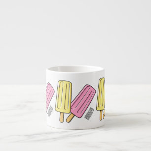 Ice Pop Cartoon Illustration Espressotasse