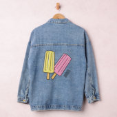 Ice Pop Cartoon Illustration Jeansjacke (Hangar)