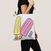 Ice Pop Cartoon Illustration Tasche (Von Nahem)