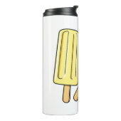 Ice Pop Cartoon Illustration Thermosbecher (Nach links gedreht)