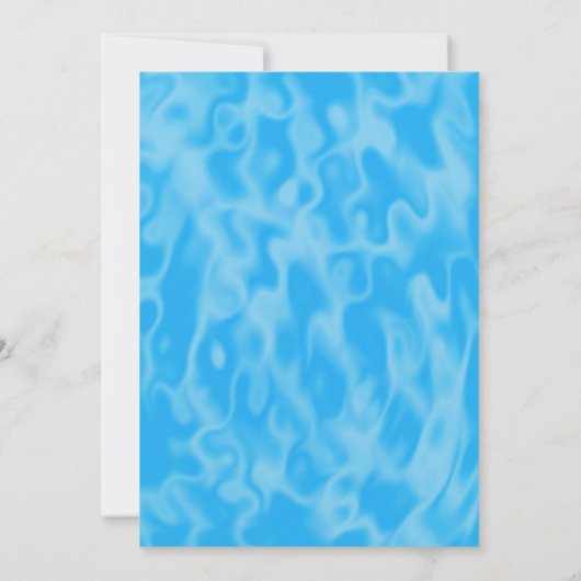 Ice-Pop und Pool-Party Einladung (Rückseite)