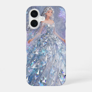 Ice Princess iPhone 16 Case – Magical Winter Queen Hülle