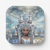 Ice Princess Pappteller (Vorderseite)