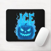 Ice Pumpkin Soky Jack O Lantern Ice Halloween E Mousepad (Mit Mouse)