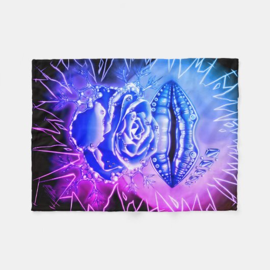 "Ice Queen" Fleecedecke (Vorderseite (Horizontal))