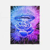 "Ice Queen" Fleecedecke (Vorderseite)