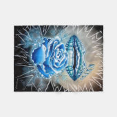 "Ice Queen" Fleecedecke (Vorderseite (Horizontal))