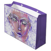 Ice Queen Gift Bag - Beautiful Große Geschenktüte (Rückseite Schrägansicht)
