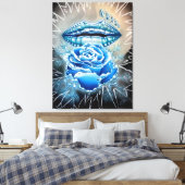 "Ice Queen" Leinwanddruck (Insitu (Schlafzimmer))