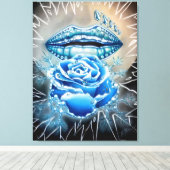 "Ice Queen" Leinwanddruck (Insitu (Holzboden))