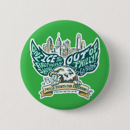ICE raus / Go Birds Button