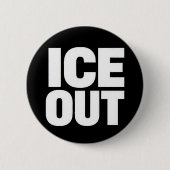 "ICE Raus" Protestbutton Button (Vorderseite)