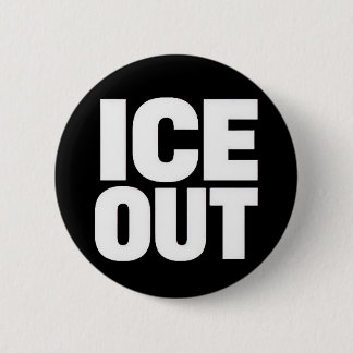 "ICE Raus" Protestbutton Button