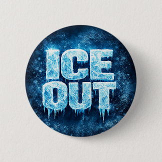 "ICE RAUS" Protestbutton Button