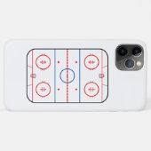 Ice Rink Diagramm Hockey Game Companion Case-Mate iPhone Hülle (Rückseite (Horizontal))