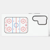 Ice Rink Diagramm Hockey Game Companion Samsung Galaxy Hülle (Rückseite (Horizontal))