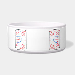 Ice Rink Diagramm Hockey Spiel Decke Napf