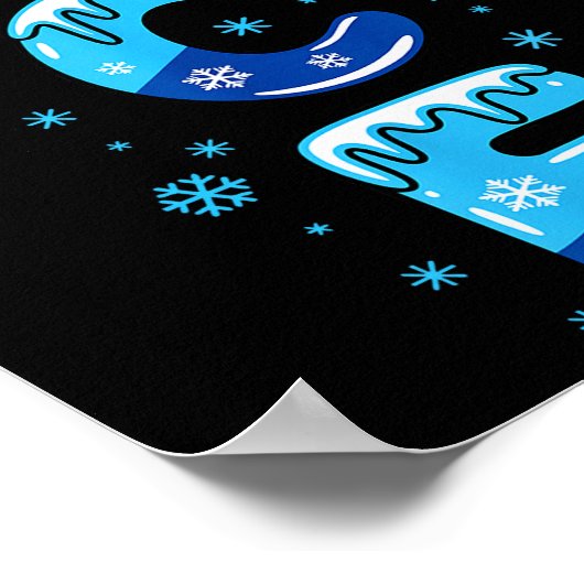 Ice Shirt Adult Kids Men Women Fire And Ice Costum Poster (Ecke)