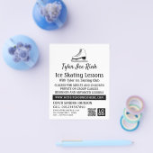 Ice-Skate-Design, Ice-Skaten-Lektion Flyer (Einzeln)