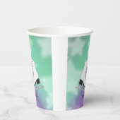 Ice-Skate gestalten Papiercup Pappbecher (Links)
