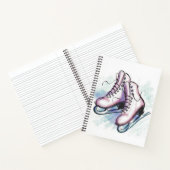 Ice Skate Notebook Notizblock (Innenseite)