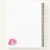 Ice Skate Notebook Notizblock (Rückseite)