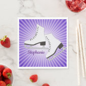 Ice Skate Paper Party Napkin Serviette (Beispiel)