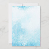 Ice Skate Party Einladung (Rückseite)