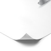 Ice Skate Poster Print (Ecke)