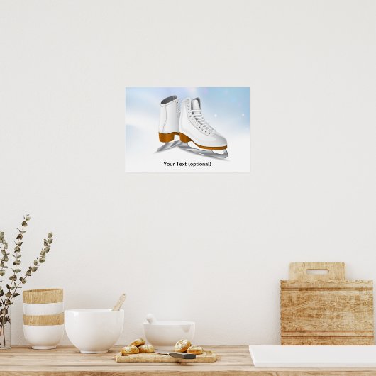 Ice Skate Poster Print (Küche)