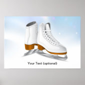 Ice Skate Poster Print (Vorne)
