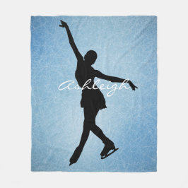 Ice Skaten Abbildung Skaten Design Fleece Blanken