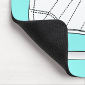 Ice-Skaten-Abbildung-Skaten Mousepad (Ecke)