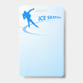 Ice Skaten Ausweis (Rückseite)