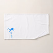 Ice Skaten Badhandtuch Set (Handtuch)